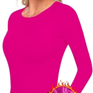 ACTIVE UNIFORMS Women's Under Scrub Tee Crew Neck Long Sleeve