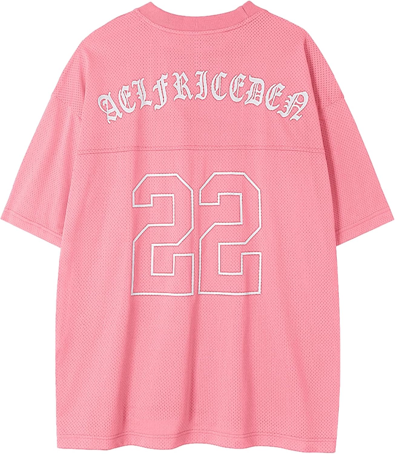 Aelfric Eden Mens Jersey Shirts Mesh Print Number Unisex Oversized Graphic Tees Short Sleeve Casual T Shirt Y2k Tops - Image 7