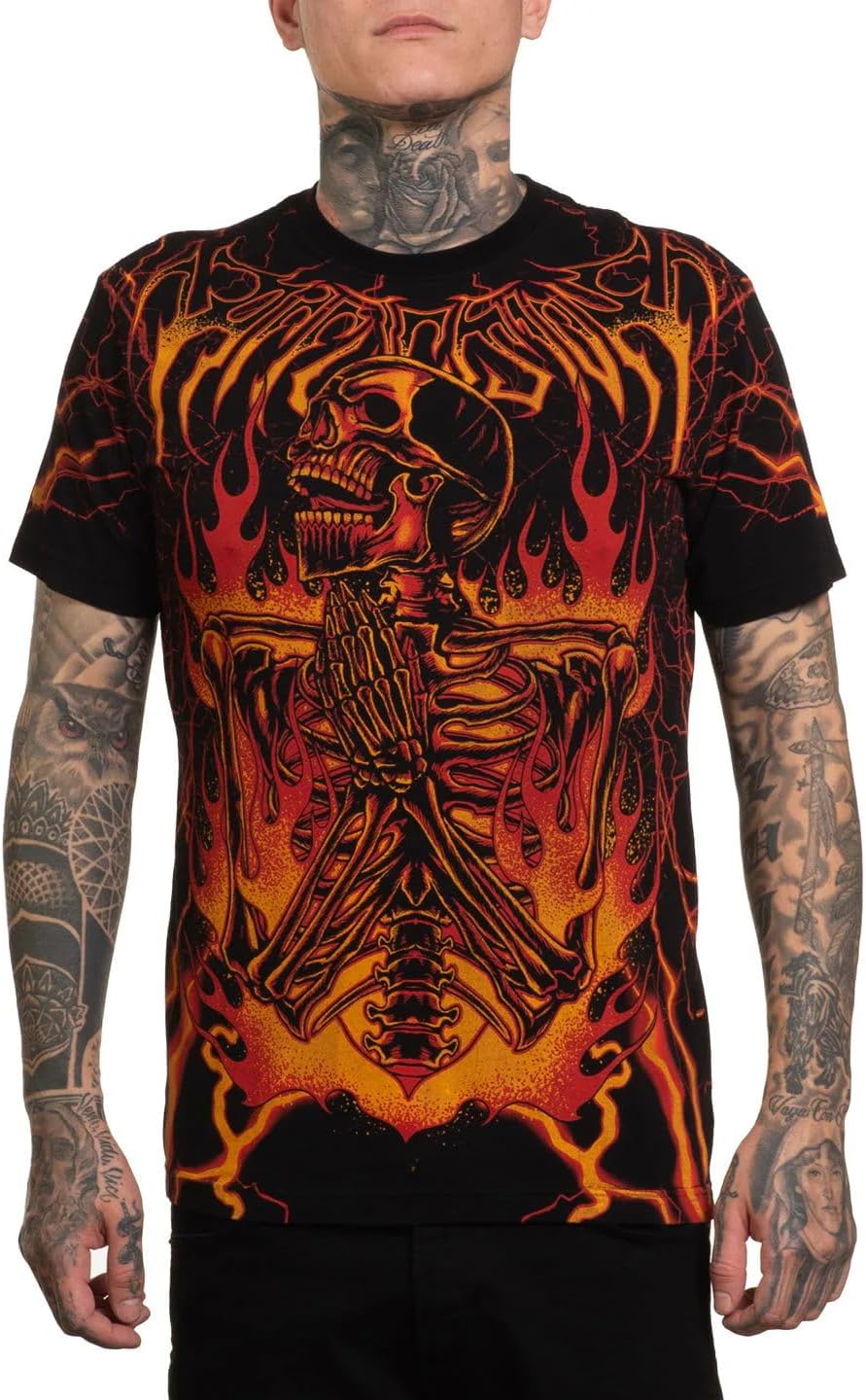 Affliction Men's Core T-Shirt, Short Sleeve, Graphic Print Design T-Shirts - Image 26