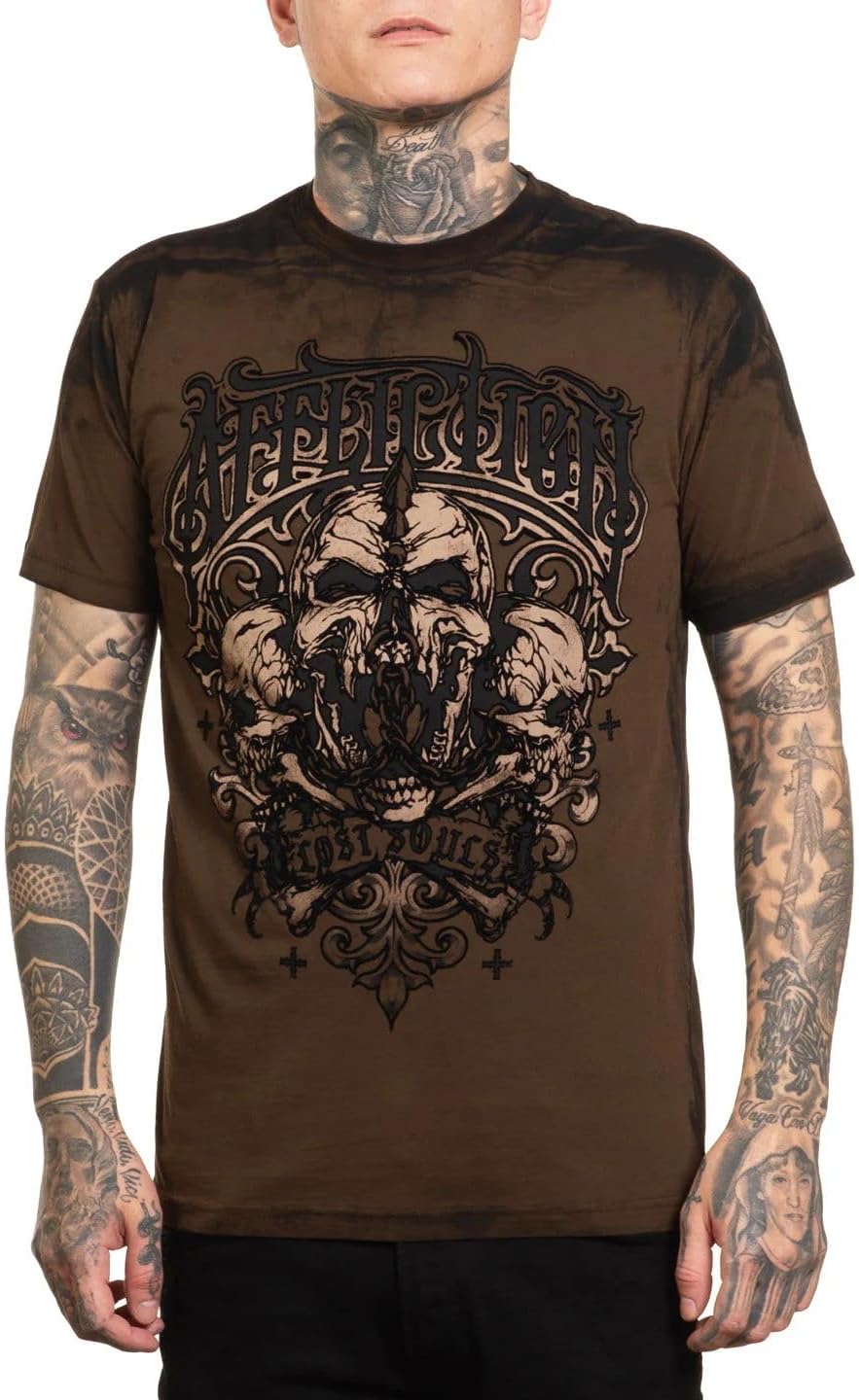 Affliction Men's Core T-Shirt, Short Sleeve, Graphic Print Design T-Shirts - Image 6
