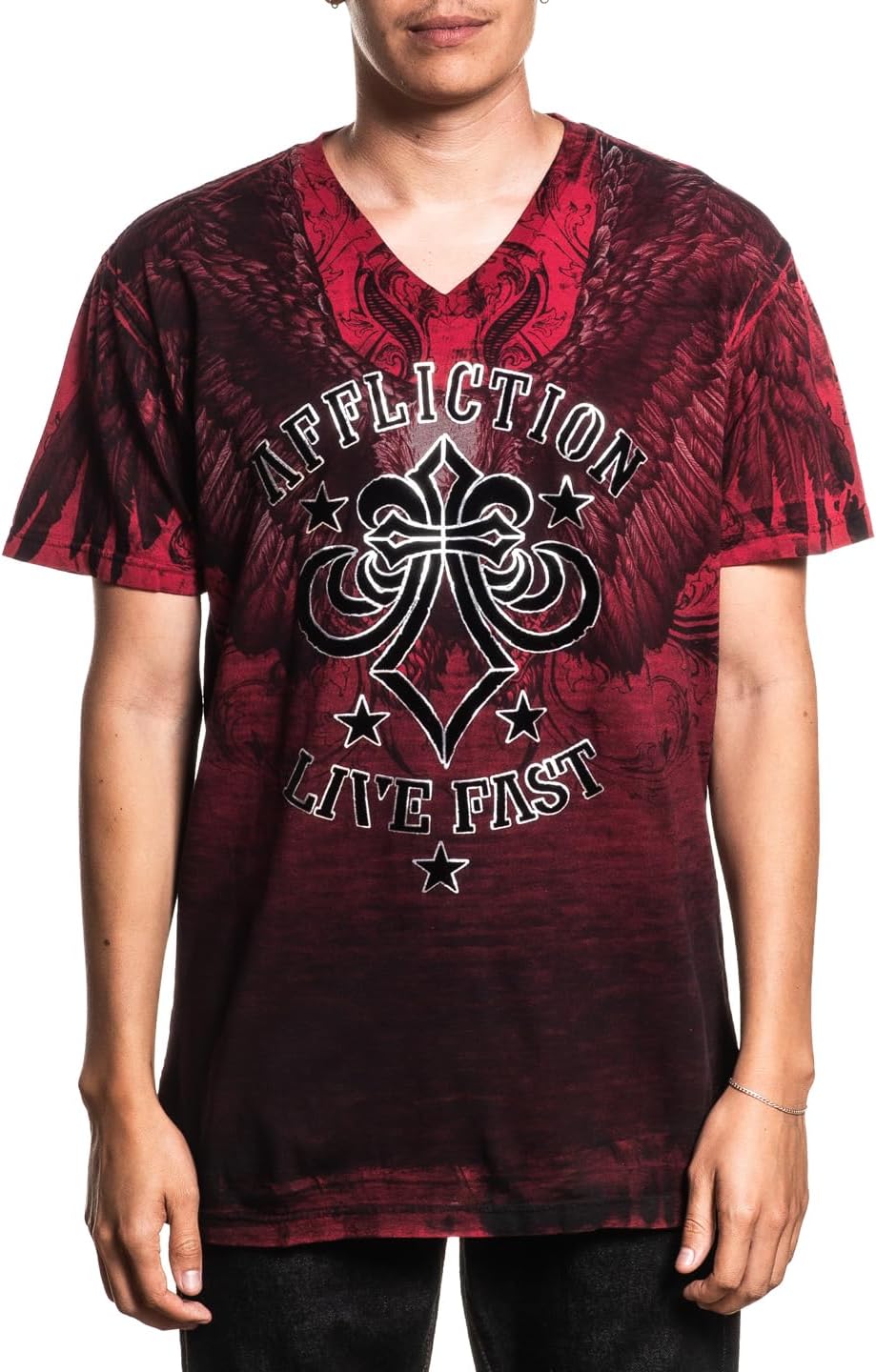 Affliction Men's Core T-Shirt, Short Sleeve, Graphic Print Design T-Shirts - Image 17