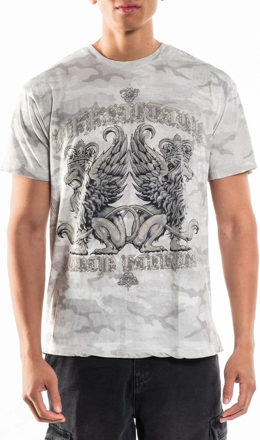 Affliction Men's Core T-Shirt, Short Sleeve, Graphic Print Design T-Shirts - Image 14