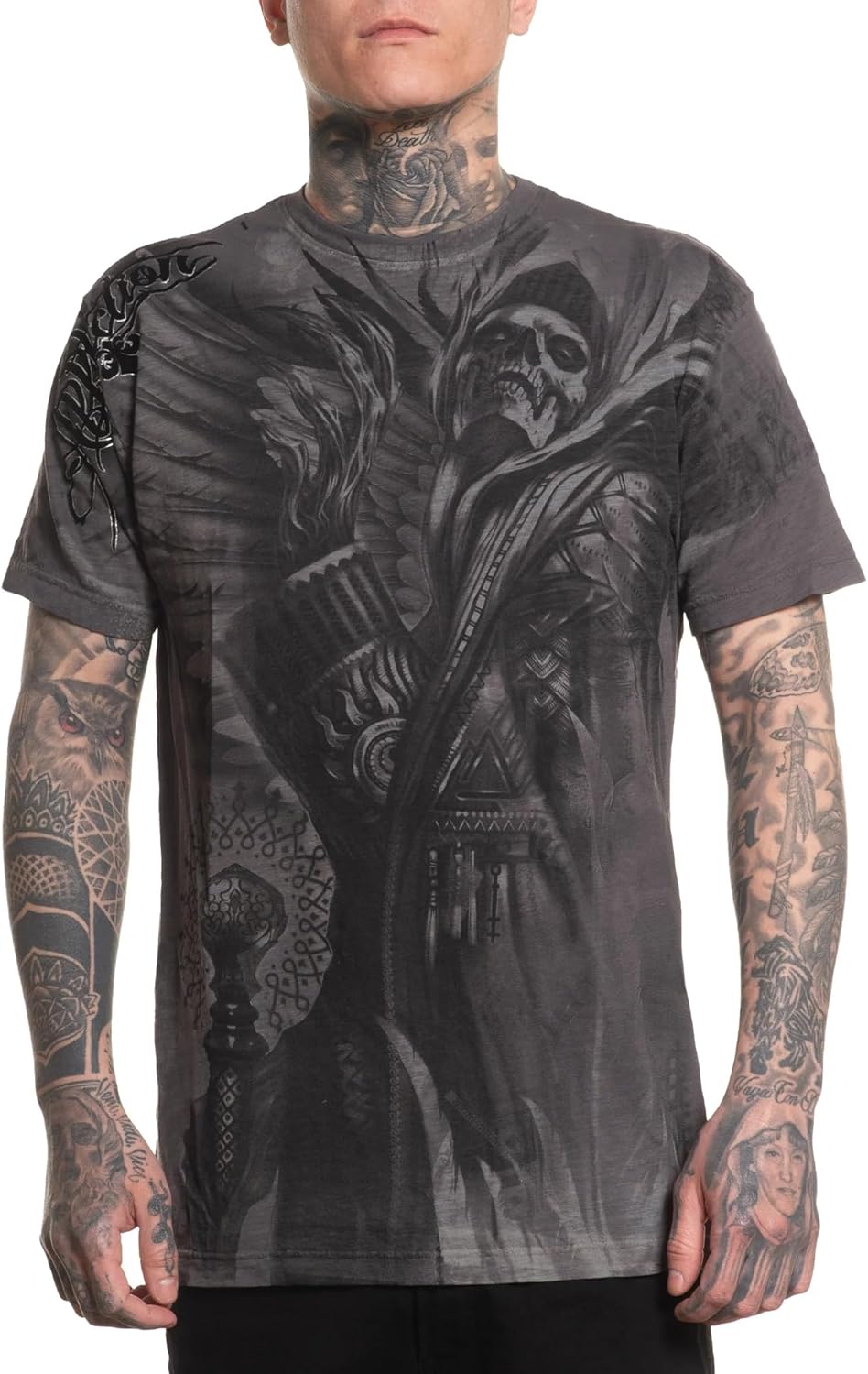 Affliction Men's Core T-Shirt, Short Sleeve, Graphic Print Design T-Shirts - Image 30
