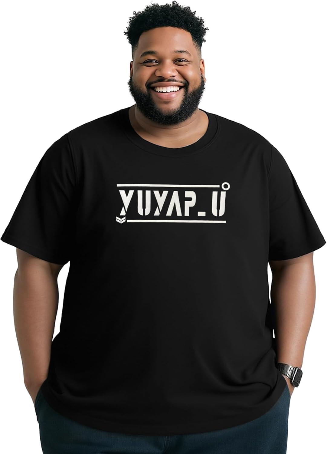 Big and Tall T Shirts for Men, Oversize Cotton Crew Neck T-Shirts, Short Sleeve Pullover Casual Loose Basic Tee Tops 4XL-8XL - Image 6