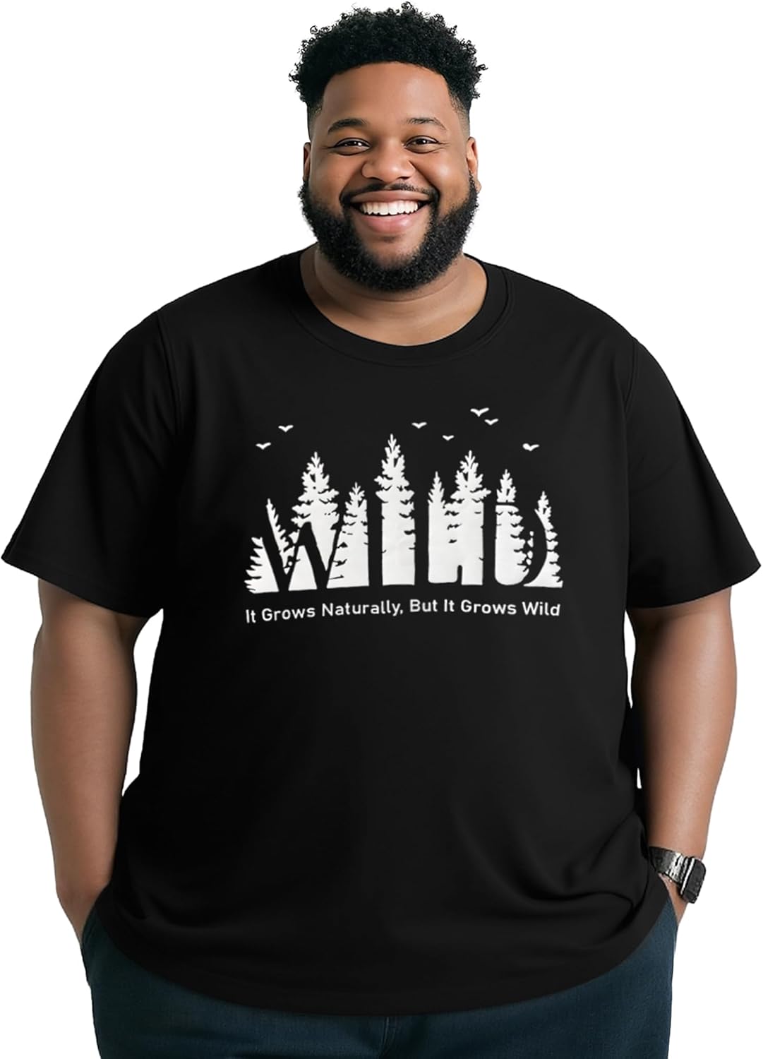 Big and Tall T Shirts for Men, Oversize Cotton Crew Neck T-Shirts, Short Sleeve Pullover Casual Loose Basic Tee Tops 4XL-8XL - Image 9