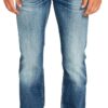 Buffalo David Bitton Men's Relaxed Straight Leg Driven Jean with Stretch Fabric