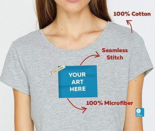 Caspar David Friedrich The Wanderer Above The Sea T-Shirt, Canvas Art Print Tee, 100% Cotton Tee for Men and Women - Image 8