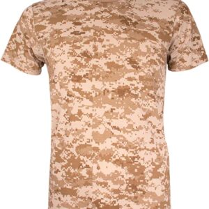 Fox Outdoor Products Men's Short Sleeve T-Shirt, Soft Lightweight Classic Crew Neck Active Sports Outdoor Shirt, Plain & Camo