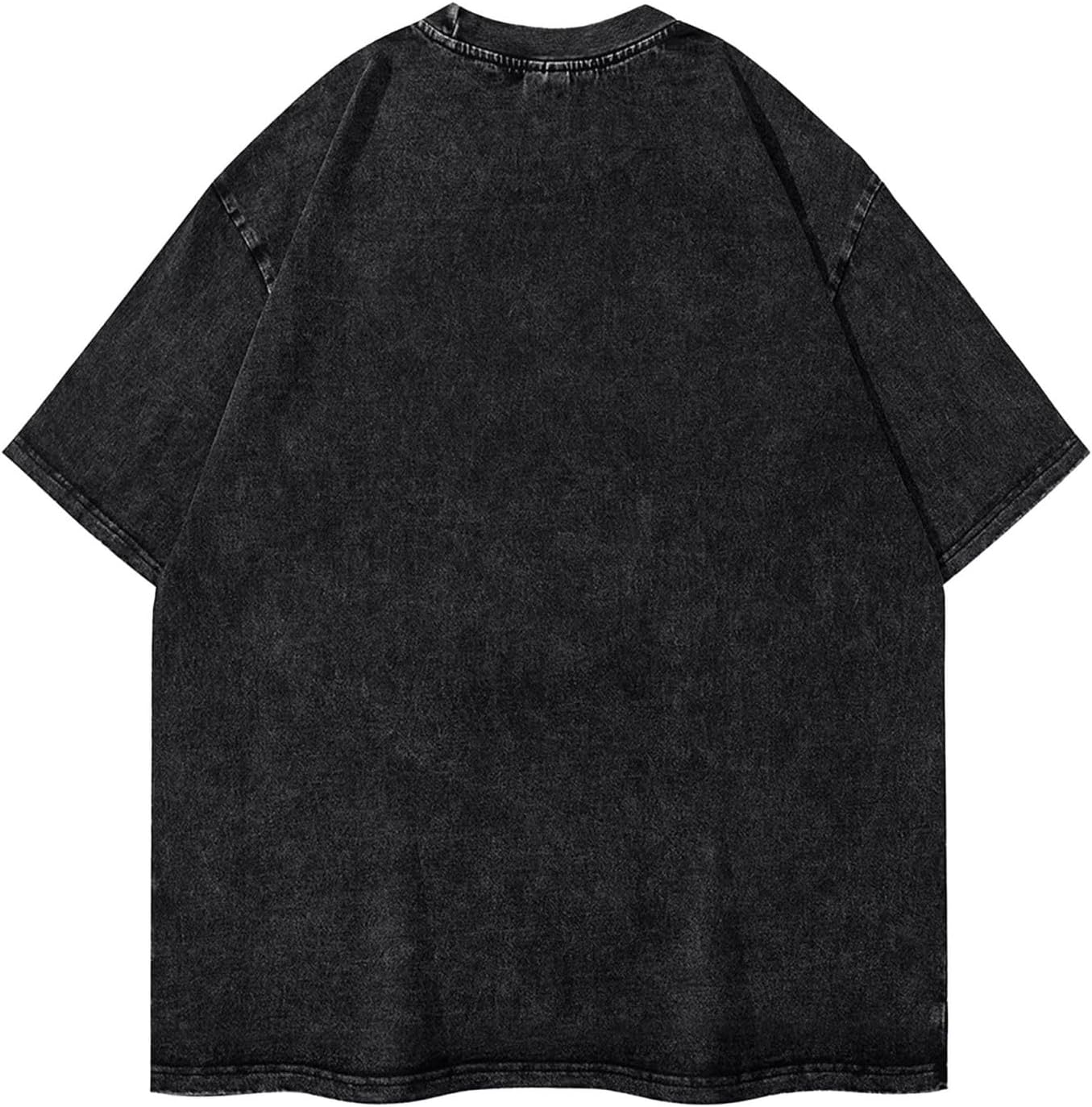 Green Floral Petals Pattern Print Men's Oversized Cotton Summer T-Shirts Vintage Tee Loose Fit Short Sleeve Casual Tshirts - Image 7