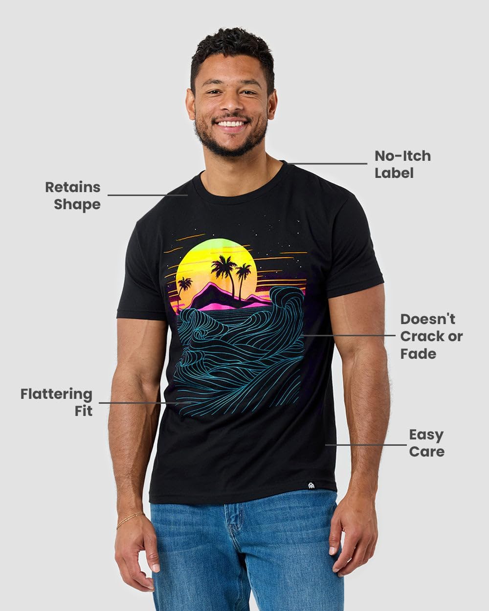INTO THE AM Men's Graphic T-Shirts S - 4XL Premium Short Sleeve Tees Cool Nature Designs - Image 3