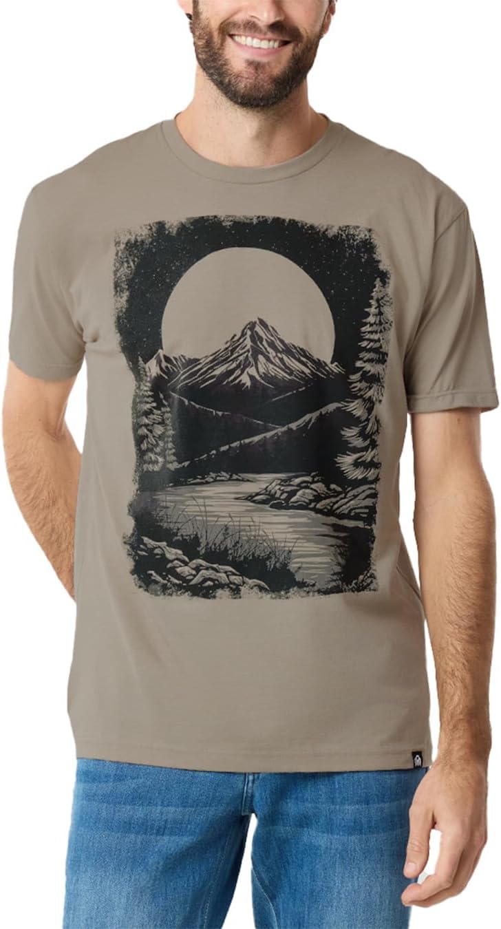 INTO THE AM Men's Graphic T-Shirts S - 4XL Premium Short Sleeve Tees Cool Nature Designs - Image 30