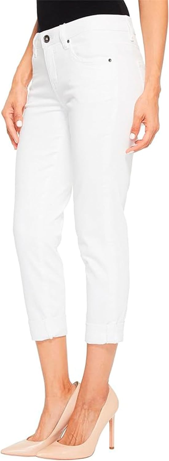 JAG Jeans Women's Petite Carter Mid Rise Girlfriend Jeans-Legacy - Image 4