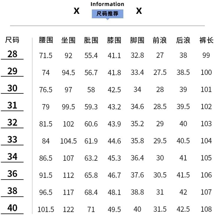 Jeans are Versatile in Spring and with Elastic Fit and Straight Leg Pants(34) Blue - Image 5