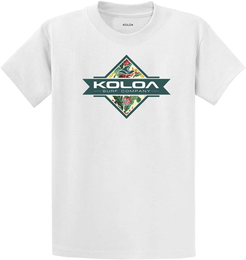 Koloa Surf Custom Graphic Heavyweight Cotton T-Shirts in Regular, Big and Tall - Image 18