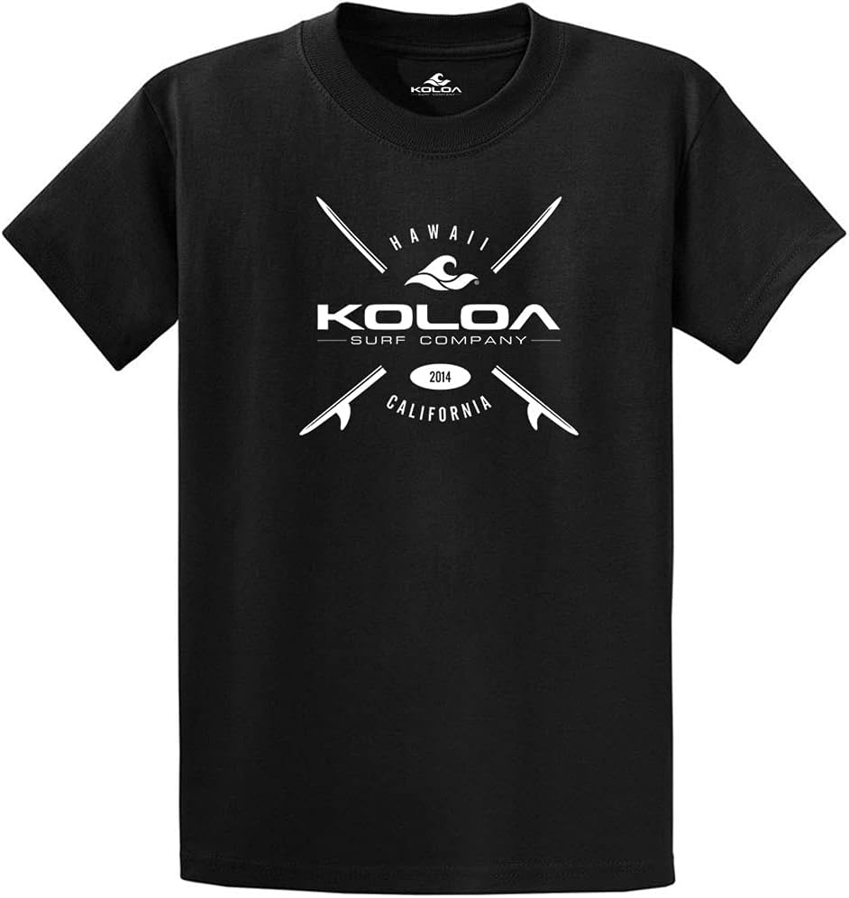 Koloa Surf Custom Graphic Heavyweight Cotton T-Shirts in Regular, Big and Tall - Image 21