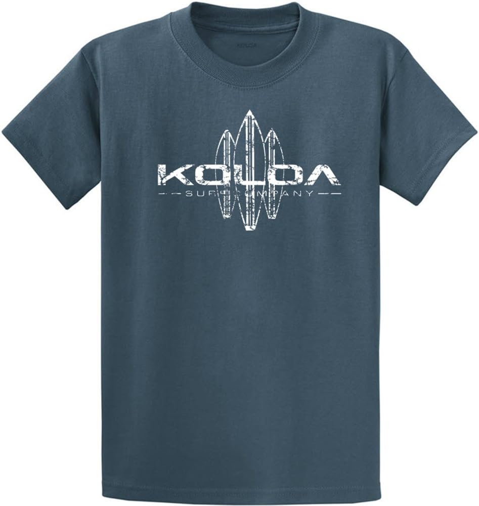 Koloa Surf Custom Graphic Heavyweight Cotton T-Shirts in Regular, Big and Tall - Image 3