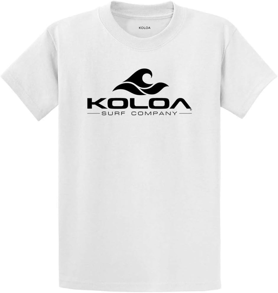 Koloa Surf Custom Graphic Heavyweight Cotton T-Shirts in Regular, Big and Tall - Image 12