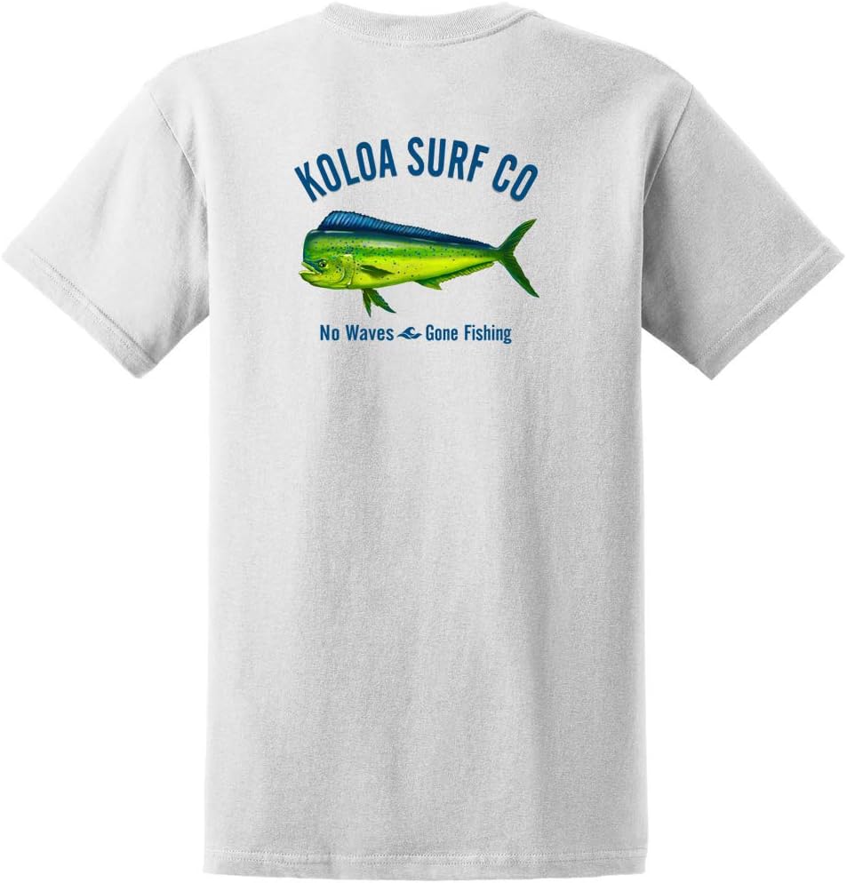 Koloa Surf Custom Graphic Heavyweight Cotton T-Shirts in Regular, Big and Tall - Image 26