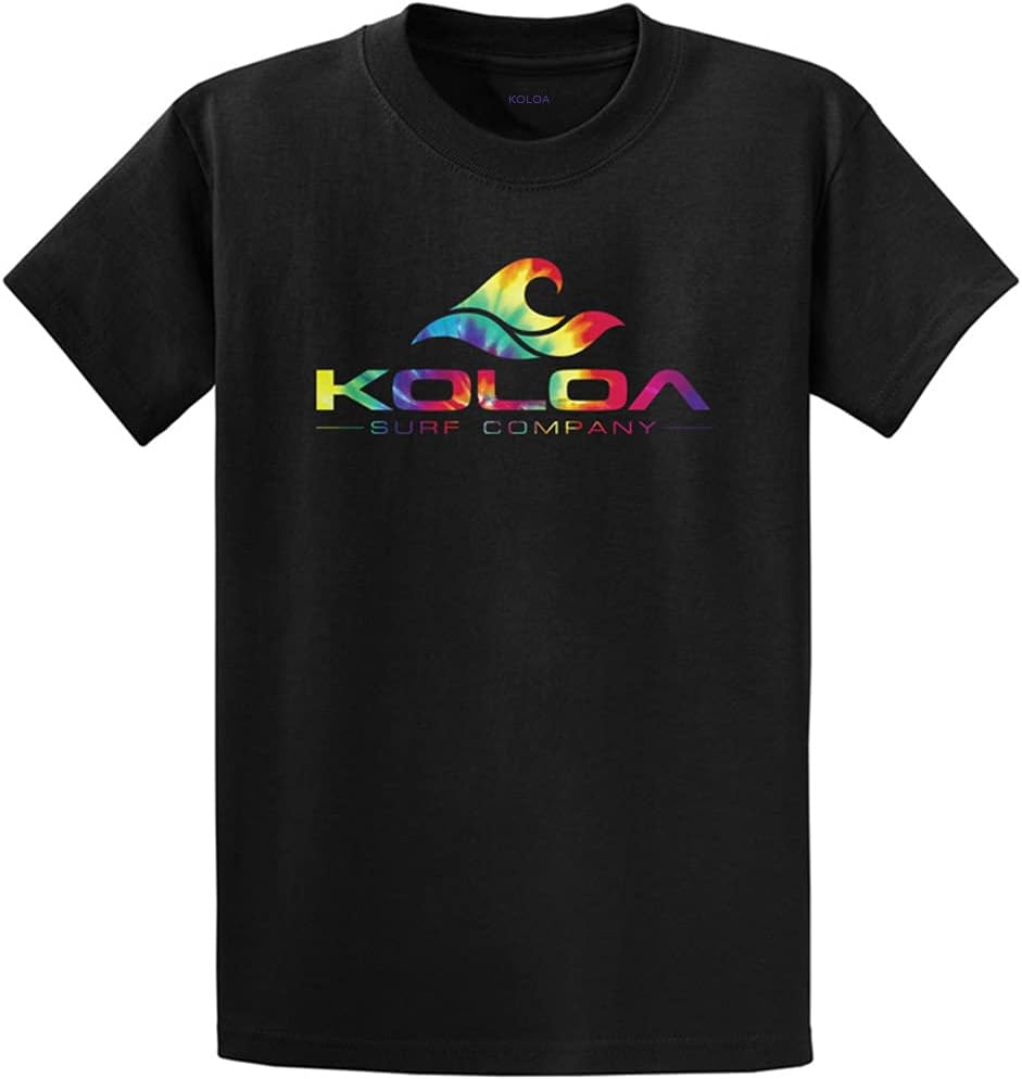 Koloa Surf Custom Graphic Heavyweight Cotton T-Shirts in Regular, Big and Tall - Image 20