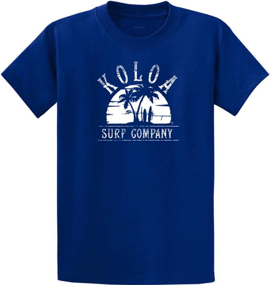 Koloa Surf Custom Graphic Heavyweight Cotton T-Shirts in Regular, Big and Tall - Image 25