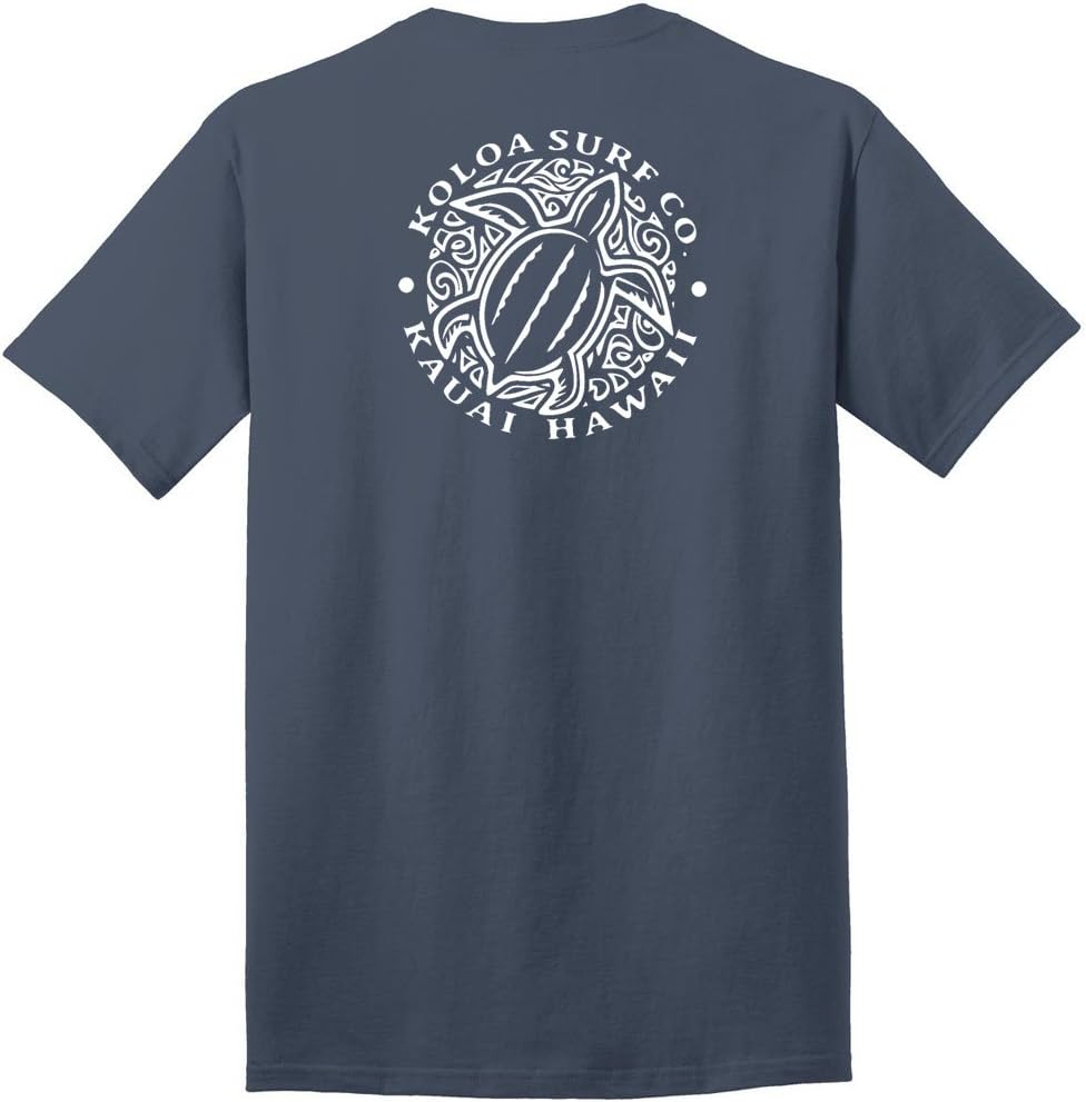 Koloa Surf Custom Graphic Heavyweight Cotton T-Shirts in Regular, Big and Tall - Image 16