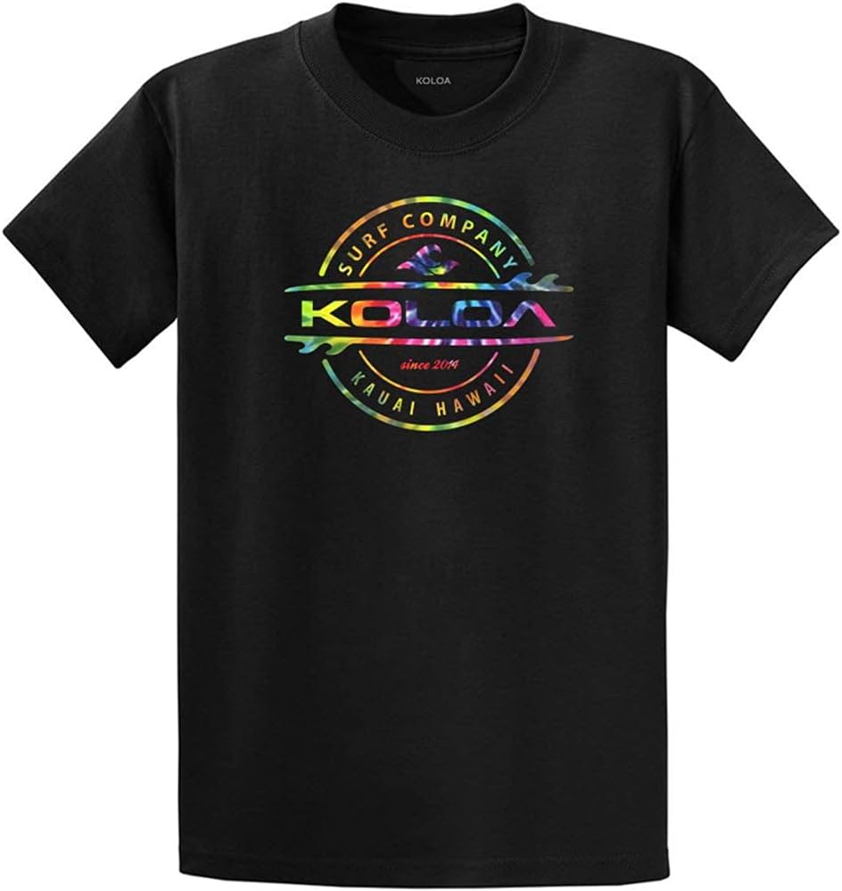 Koloa Surf Custom Graphic Heavyweight Cotton T-Shirts in Regular, Big and Tall - Image 30