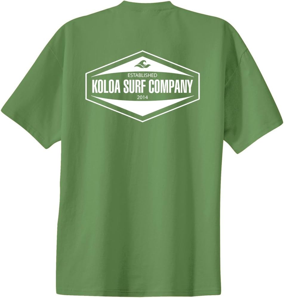 Koloa Surf Custom Graphic Heavyweight Cotton T-Shirts in Regular, Big and Tall - Image 14