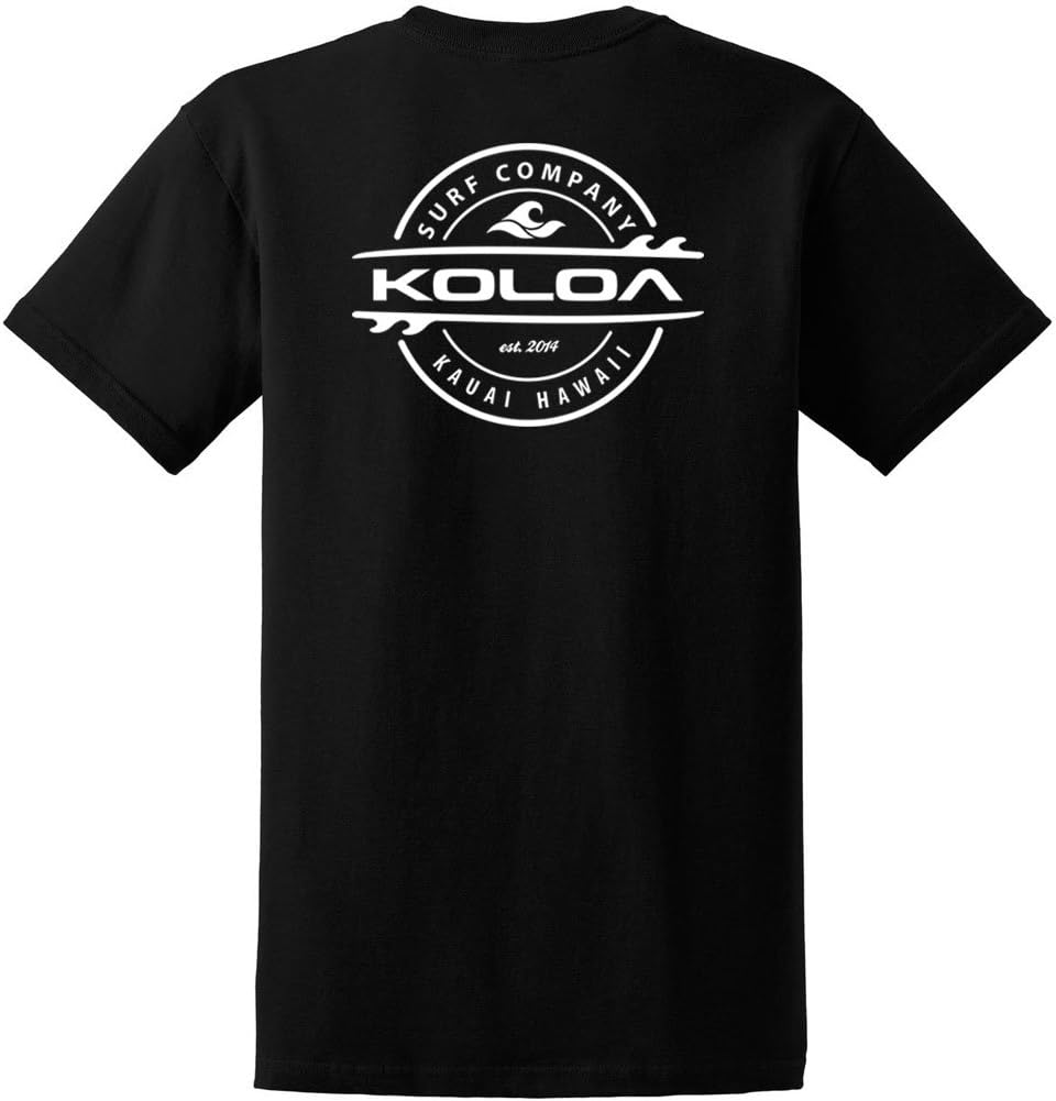 Koloa Surf Custom Graphic Heavyweight Cotton T-Shirts in Regular, Big and Tall - Image 31