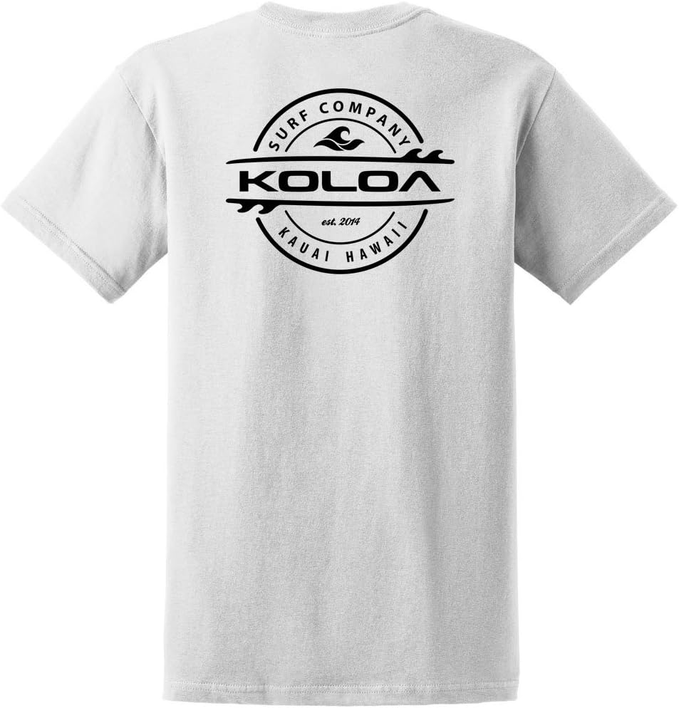 Koloa Surf Custom Graphic Heavyweight Cotton T-Shirts in Regular, Big and Tall - Image 29