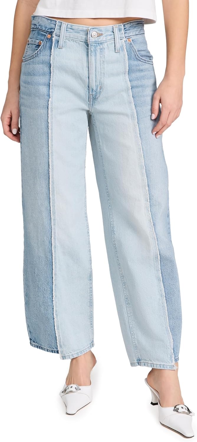 Levi's Women's Baggy Dad-Recrafted Jeans - Image 9