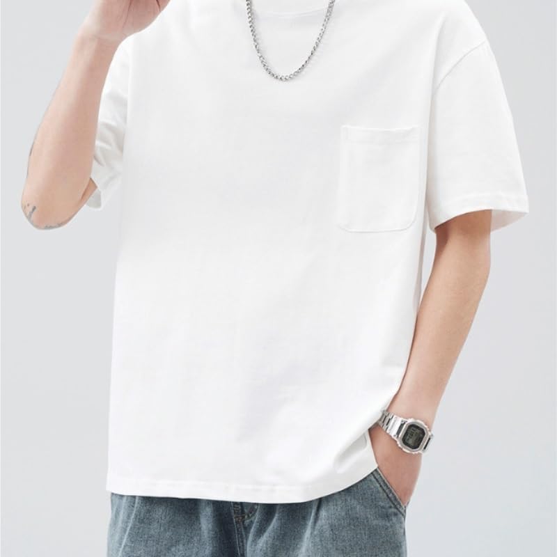 Light Mature Leisure Casual Round Neck Cotton Letter Printed Short Sleeved T Shirt Versatile Pullover Top for Teenagers - Image 3