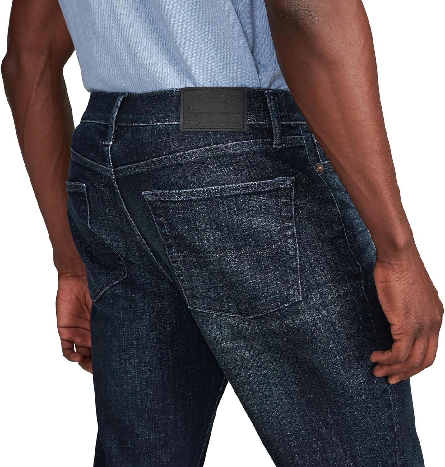 Lucky Brand Men's Easy Rider Boot Coolmax Stretch Jean - Image 4