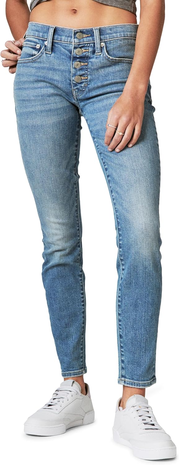 Lucky Brand Women's Mid Rise Ava Skinny Jean - Image 6