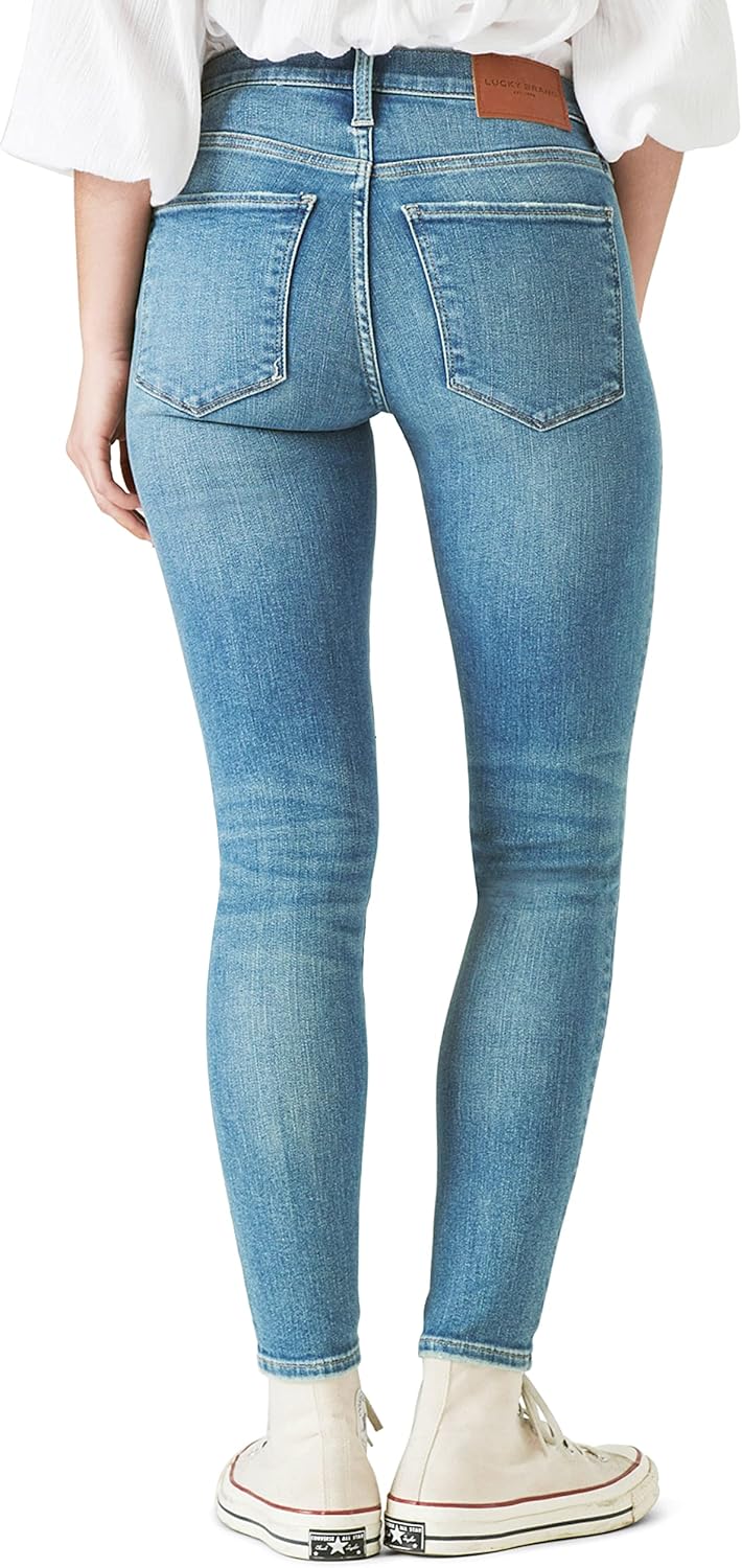 Lucky Brand Women's Mid Rise Ava Skinny Jean - Image 3