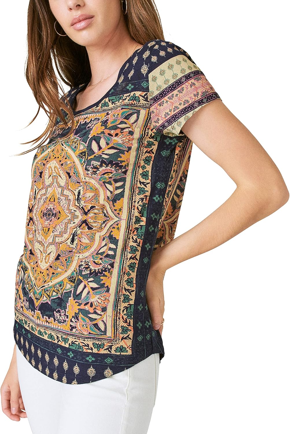 Lucky Brand Women's Persian Carpet Tee - Image 3