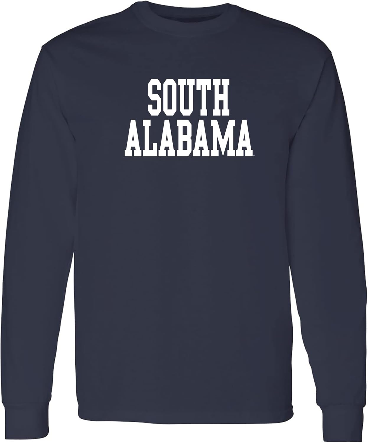 NCAA Officially Licensed College - University Basic Block Long Sleeve T Shirt - Image 54