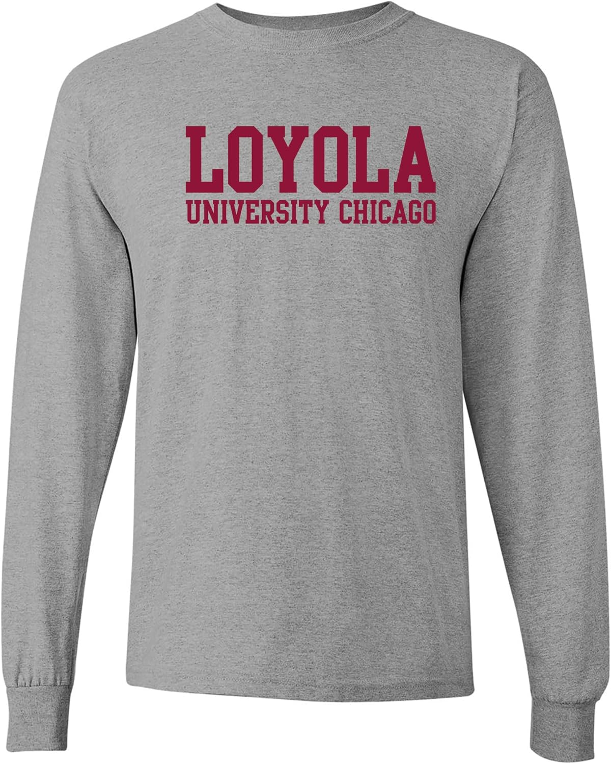 NCAA Officially Licensed College - University Basic Block Long Sleeve T Shirt - Image 51
