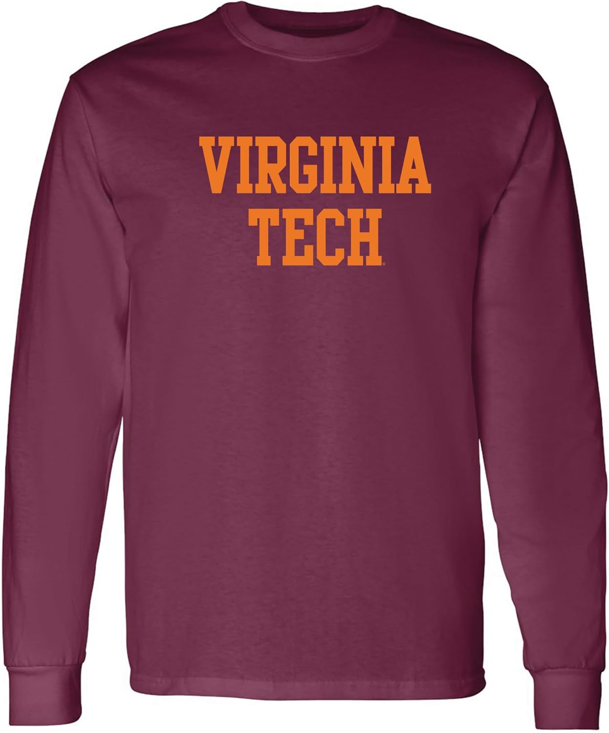 NCAA Officially Licensed College - University Basic Block Long Sleeve T Shirt - Image 201