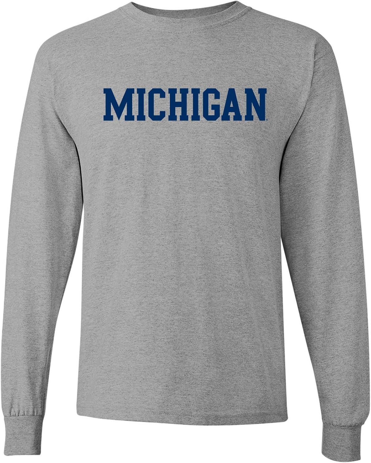 NCAA Officially Licensed College - University Basic Block Long Sleeve T Shirt - Image 165
