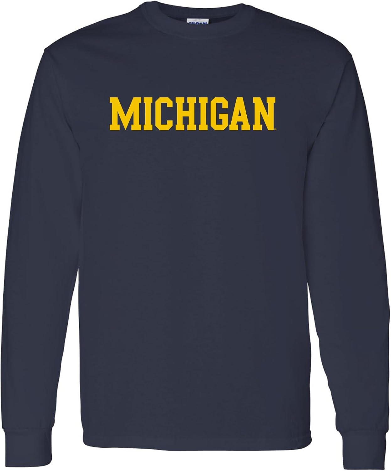 NCAA Officially Licensed College - University Basic Block Long Sleeve T Shirt - Image 91