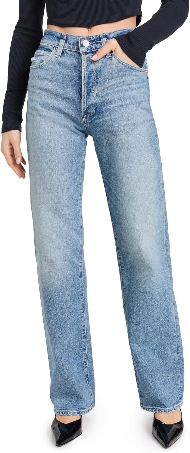 PAIGE Women's Sawyer Wide Leg 32" Jeans