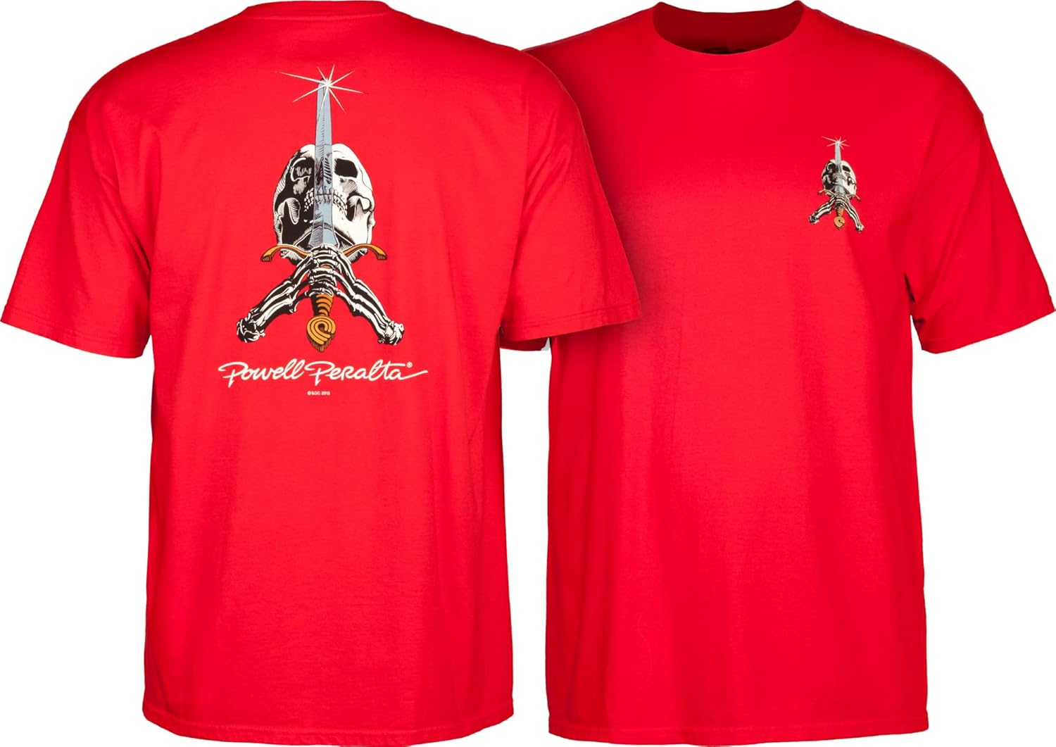 Powell Peralta Skull and Sword T-Shirts - Image 4