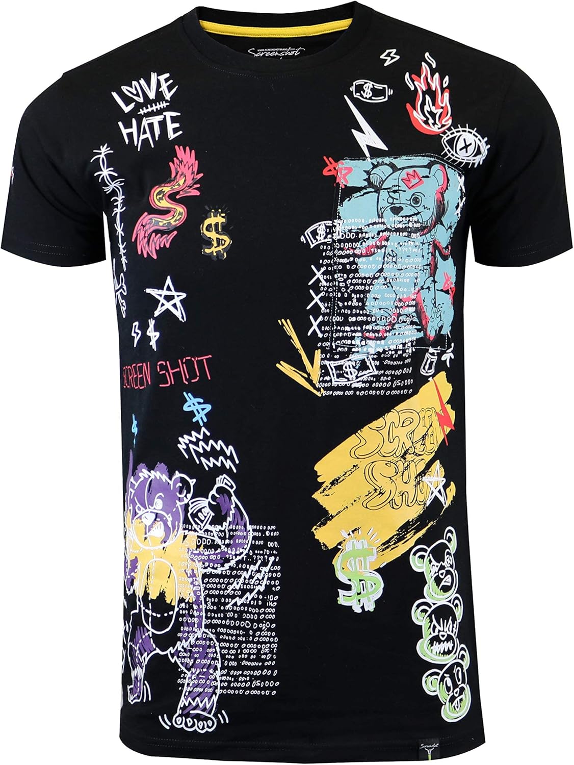 SCREENSHOT-1202-SS-1 Mens Hipster Hip-Hop Premium Stylish Longline Urban High Density Gel Tee - Image 12