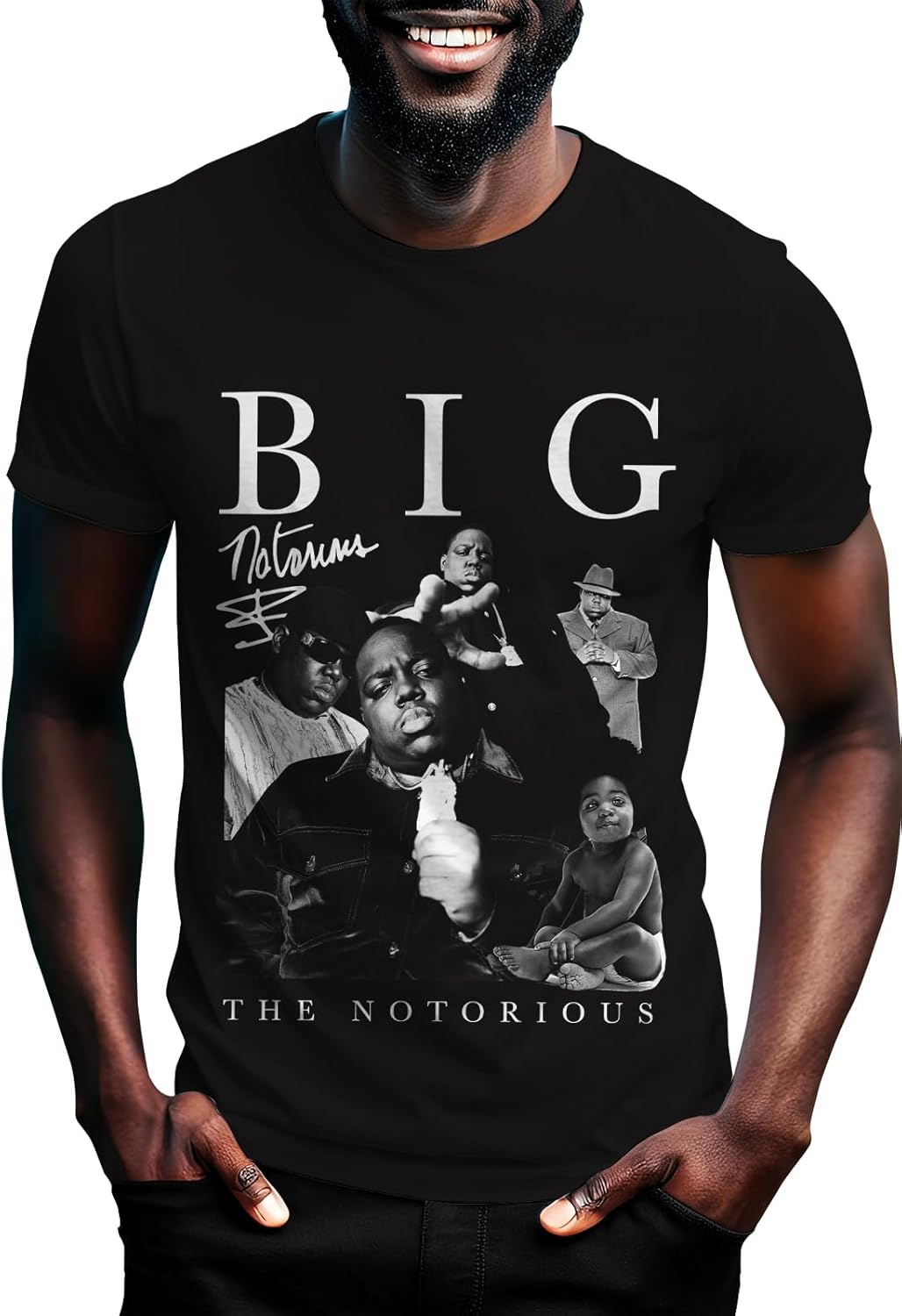 Swag Point Men\u2019s Graphic T Shirts \u2013 100% Cotton Casual Streetwear Hipster Hip Hop Tshirts Short Sleeve Print Tops - Image 5