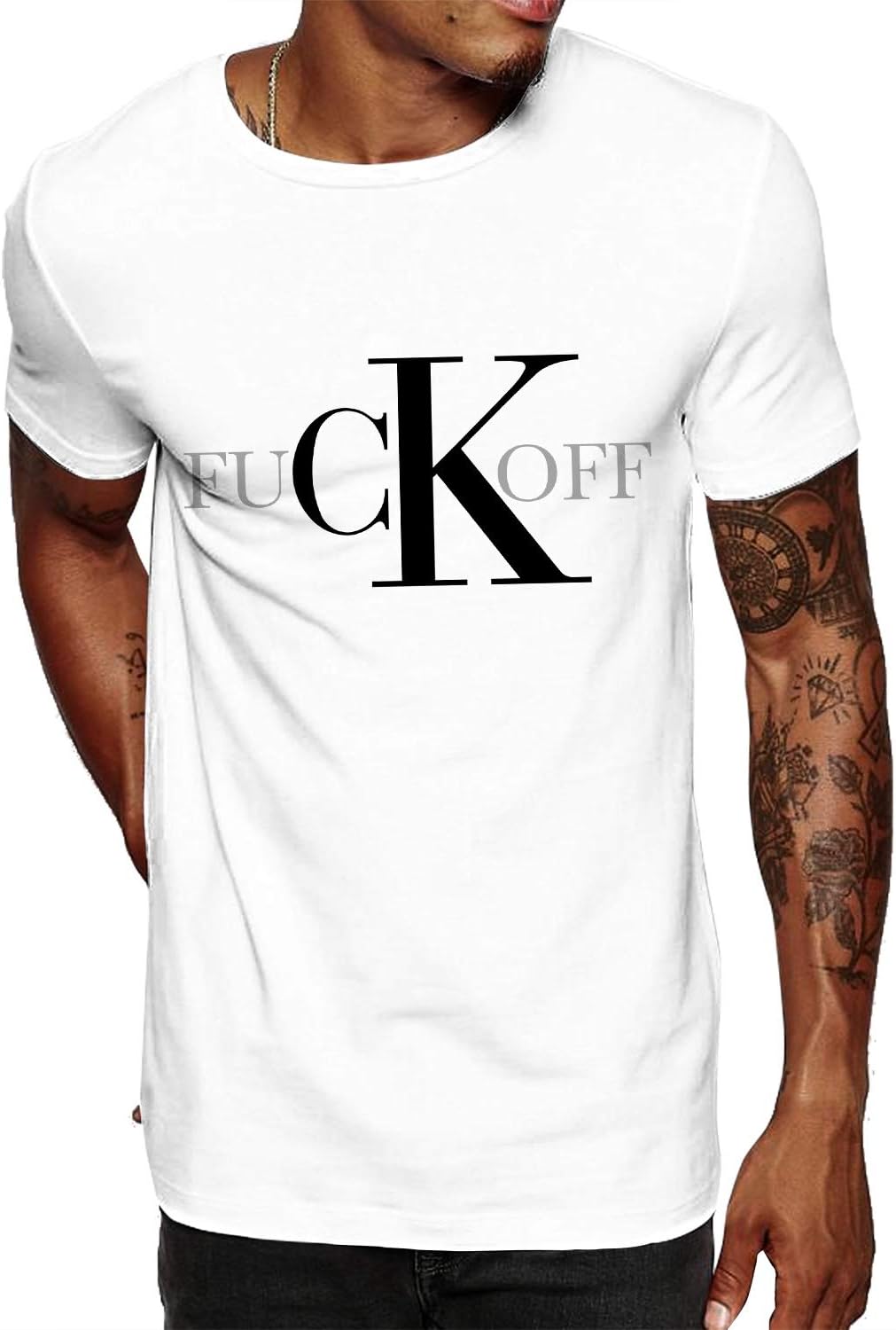 Swag Point Men\u2019s Graphic T Shirts \u2013 100% Cotton Casual Streetwear Hipster Hip Hop Tshirts Short Sleeve Print Tops - Image 20