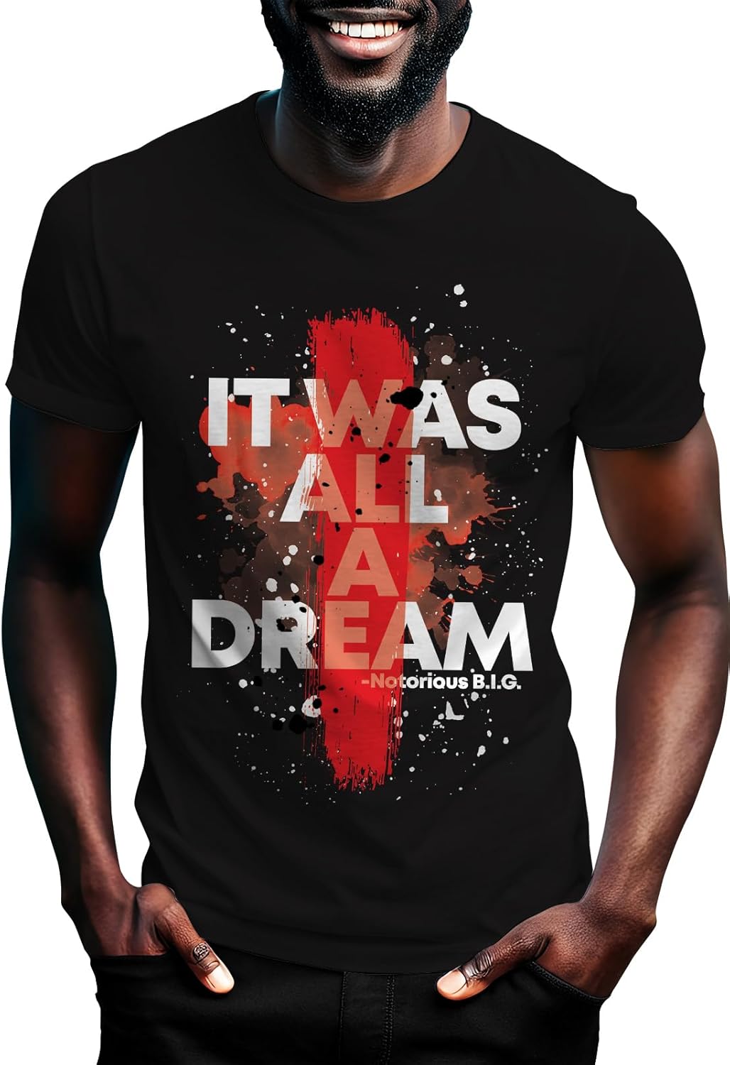 Swag Point Men\u2019s Graphic T Shirts \u2013 100% Cotton Casual Streetwear Hipster Hip Hop Tshirts Short Sleeve Print Tops - Image 8