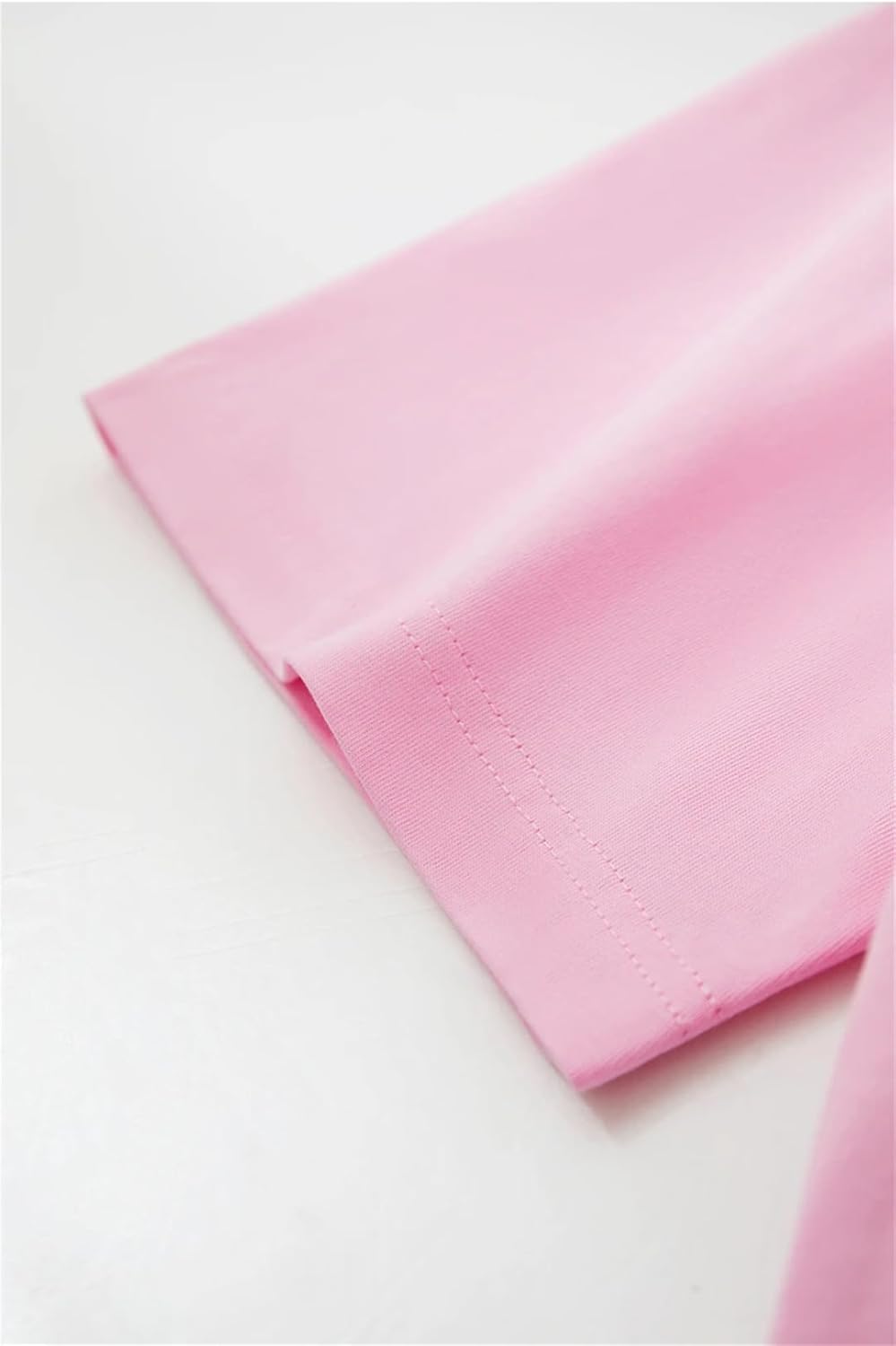 Women T-Shirts Casual Round Neck Printing Cotton Loose Tee Tops Short Sleeves - Image 5