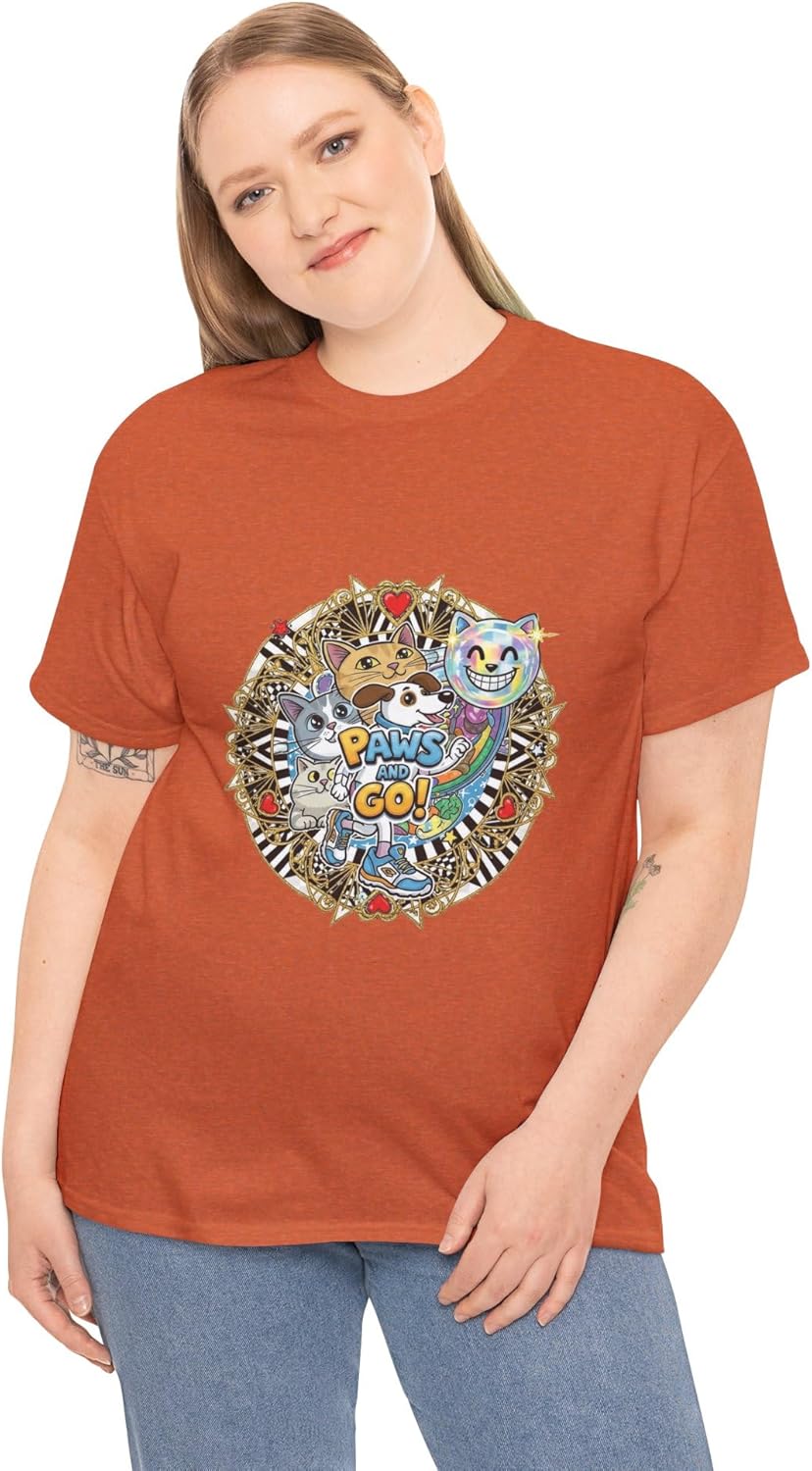 Women's Graphic Tees Printed Cotton T-Shirts Casual Vintage Style Short Sleeve Crew Neck Tee Shirts for Summer Crew Neck - Image 12