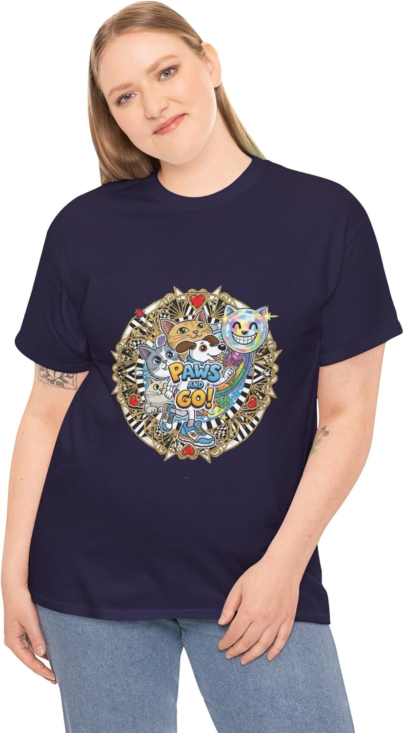 Women's Graphic Tees Printed Cotton T-Shirts Casual Vintage Style Short Sleeve Crew Neck Tee Shirts for Summer Crew Neck - Image 6