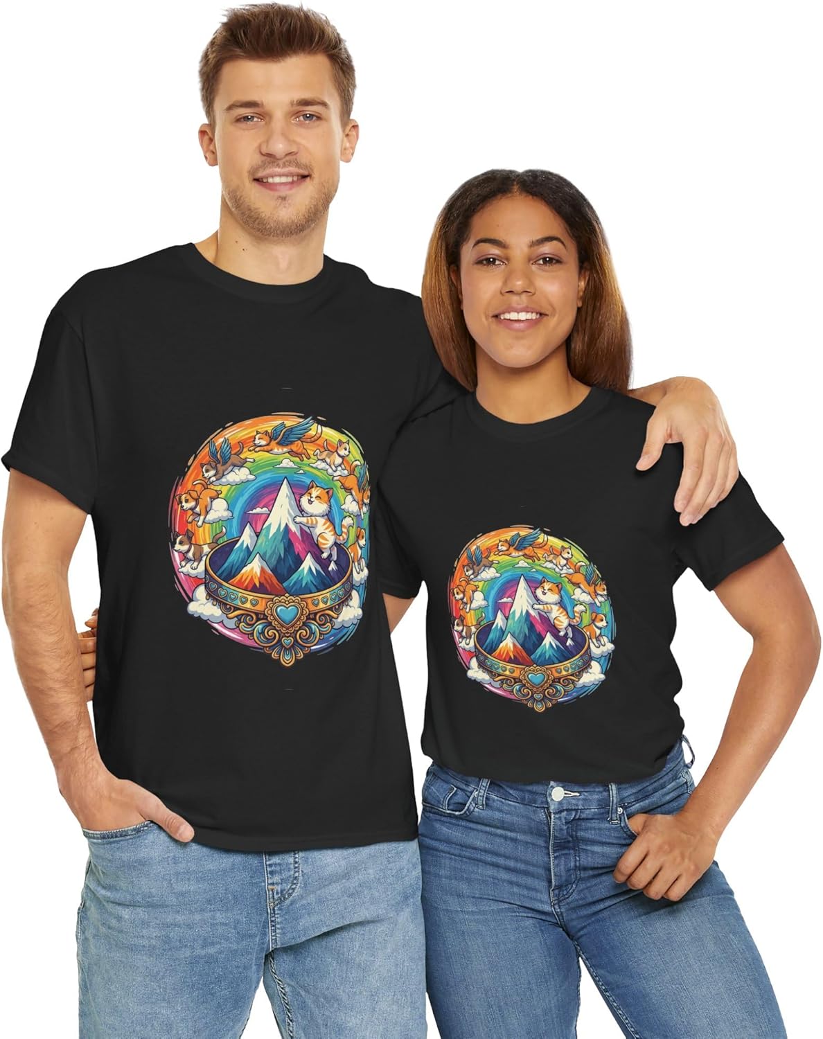 Women's Graphic Tees Vintage Retro Printed Cotton T Shirts for Women Casual Short Sleeve Crew Neck s Short Sleeve - Image 5